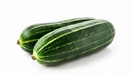 Wall Mural -  Freshly harvested cucumbers ready for the market