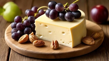 Sticker -  A delightful cheese and nut platter