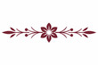 © Jutish - floral divider vector element illustration