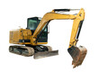 © banphote - Excavator isolated on transparent background, PNG File.