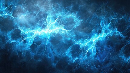 blue electric energy background