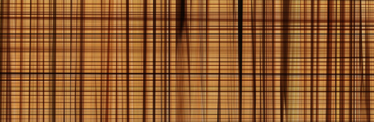 Wall Mural - Abstract pattern brown color stripes for background design.