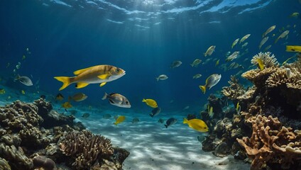 Wall Mural - Underwater image of Pygocentrus nattereri fish