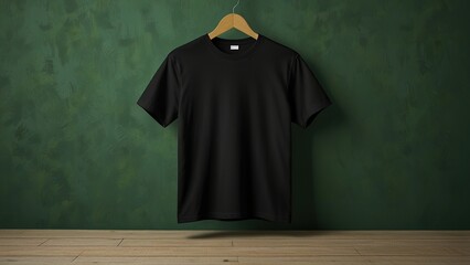 Wall Mural - Free photo shirt mockup concept with plain clothing colorful t-shirts mockup with copy space Ai