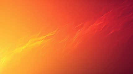 Wall Mural - a vibrant gradient background with warm tones of orange and red, creating a dynamic and energetic vi