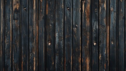 Canvas Print - A black and brown wooden background