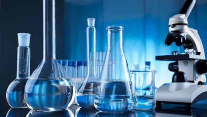 laboratory equipment in laboratory