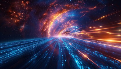 Digital Highway Through The Cosmos