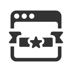 Wall Mural - Website Ranking Icon