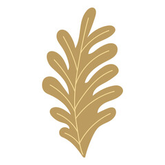 Poster - Isolated leaf icon Foliage Vector