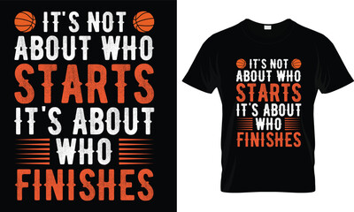 Wall Mural - Basketball t-shirt design vector graphic. 
