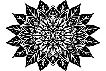 Wall Mural - Indian mandala vector object for design