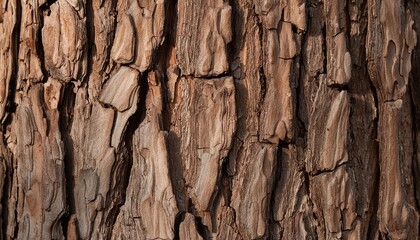 Poster - close up tree bark texture as a wooden background