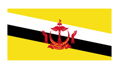 Sticker - Flag of Brunei