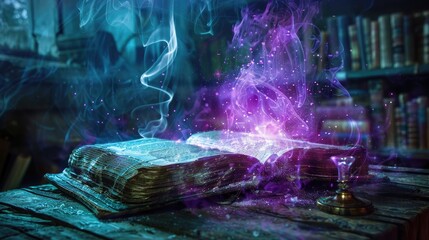 Wall Mural - magical tome