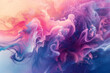 © Monktwins - Abstract pink, purple and blue smoke background.