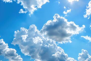 Poster - A plane flying high above the clouds