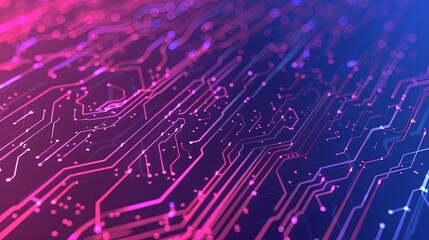 Abstract Circuitry Network