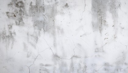 Canvas Print - abstract old stained and dusty panorama concrete white marble old grey wall cement light background facade