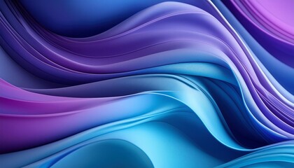 Wall Mural - blue purple gradient background with unique design