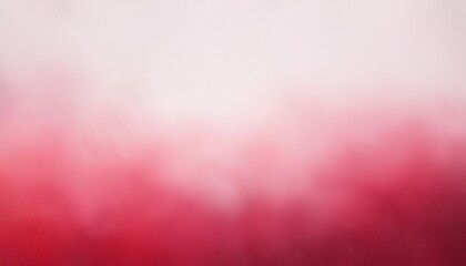 Wall Mural - white and red gradient background with soft hazy foggy white border and darker red and pink grunge texture design