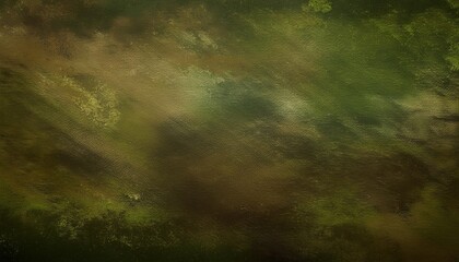Wall Mural - dark dirty green brown khaki marsh olive abstract vintage background generative ai