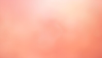 Wall Mural - abstract blurred background peach color pastel gradient