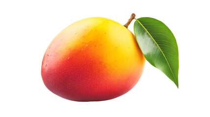 Mango isolated on transparente background