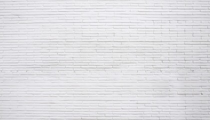 Wall Mural - white brick wall background seamless pattern