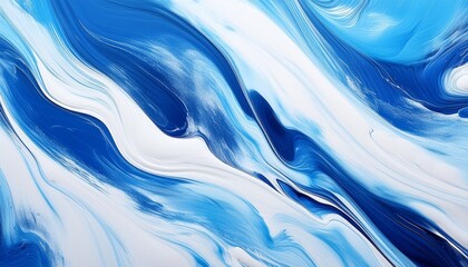 Wall Mural - blue and white background in the style of brushstroke fields