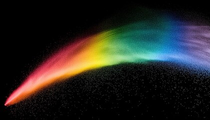 Wall Mural - rainbow photo overlays photoshop overlay bokeh overlay colorful chasing rainbows png