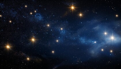 Wall Mural - space and stars imitation use for background and texture