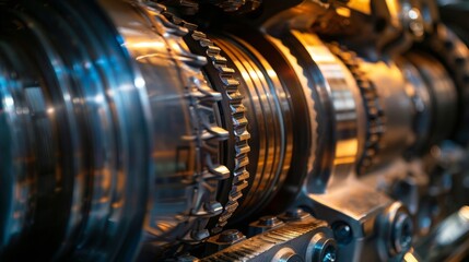 Closeup of a torque converter revealing the baffles and fins that help transfer torque from the engine to the transmission.