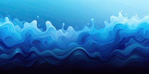 Wall Mural - Abstract navy blue gradient background resembling liquid fluid grunge texture, abstract, art, navy blue, gradient, paint