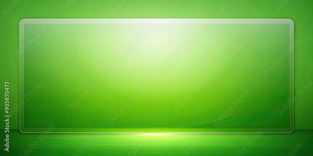 Green presentation slide background with soft gradient, suitable for ...