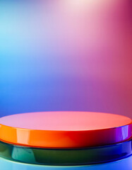 Poster - Abstract Colorful Product Display