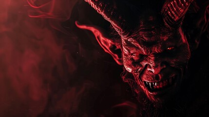 Image of a red demon devil monster.