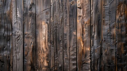 Wall Mural - Textured wooden background with space for design embellishment