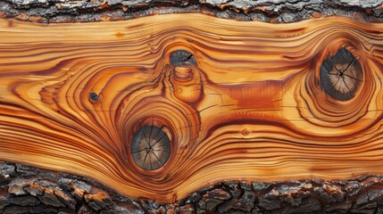 Canvas Print - Beautiful Natural Wood Texture 