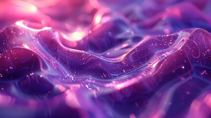 Wall Mural - Shiny, abstract gradient textures with fluid motion