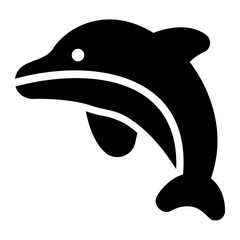 Sticker - dolphin