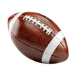© MDJAHID - american football ball isolated on white background.generative ai