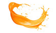 © Next Gen - Fresh orange juice splash, cut out