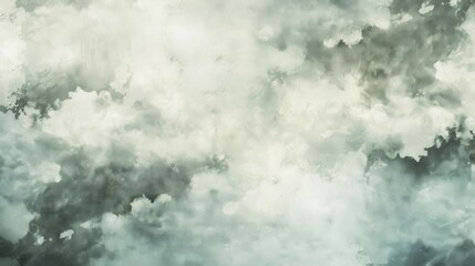 Wall Mural - Cloudy sky with blank space texture and design