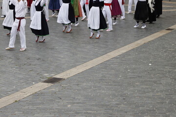 Basque folk dance exhibition