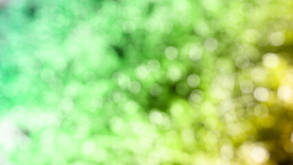 Wall Mural - Colorful glowing lights blur bokeh abstract background Glittering aesthetic textured pattern