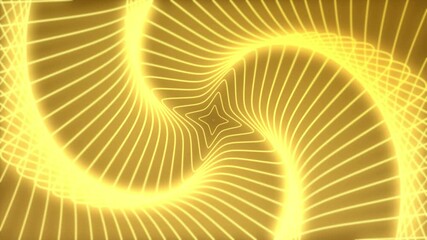 Gold Background Animated line Abstract element for motion graphic, on background seamless loop Animation on background 4K 	
