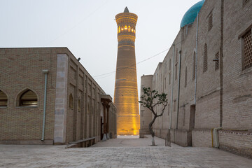 Wall Mural - The Kalyan Minaret in Bukhara, Uzbekistan