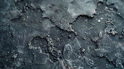 Poster - Concrete surface Abstract feeling texture effect Shades of gray : Generative AI