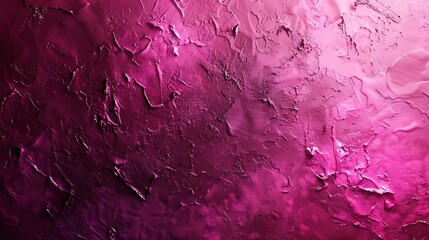 Poster - Abstract viva magenta painted texture as background with copy space Shiny pattern in trendy color 2023 year Viva Magenta Vintage blank backdrop : Generative AI
